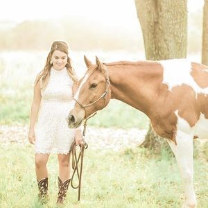 Beautiful off white lace dress